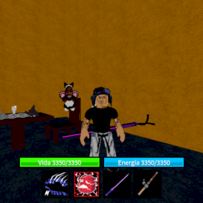 Conta de blox fruits, jujutsu infinito e blox fruits com frutas perm e gamepass