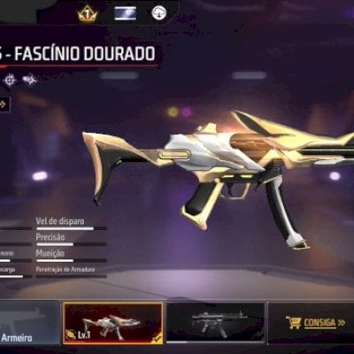 CONTA COM MP5 EVOLUTIVA FASCÍNIO DOURADO (SEU EMAIL)