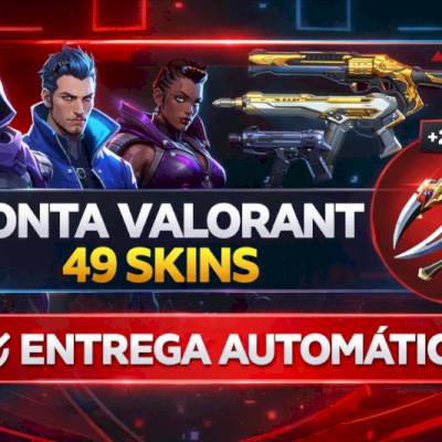 VALORANT 49 SKINS 🔥 Elderflame + Reaver + Prime 2.0 | FULL ACESSO + 7D GARANTIA