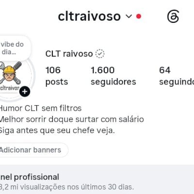 Conta Instagram