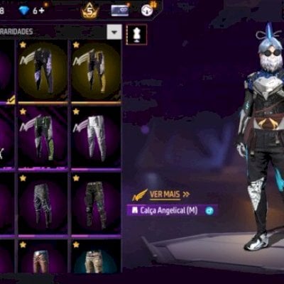 CONTA GEMADA 6 ANGELICAL (todas do jogo)