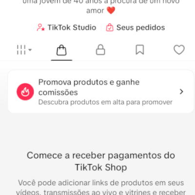 CONTA TIKTOK SHOP BRASIL +2K SEGUIDORES PRONTA PRA USO