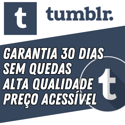 Tumblr Serviços de Alta Performance, Preço baixo .