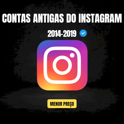 Conta Instagram 50 mil seguidores- conta de 2019