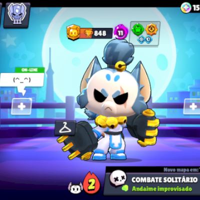 Conta de Brawl bem desenvolvida