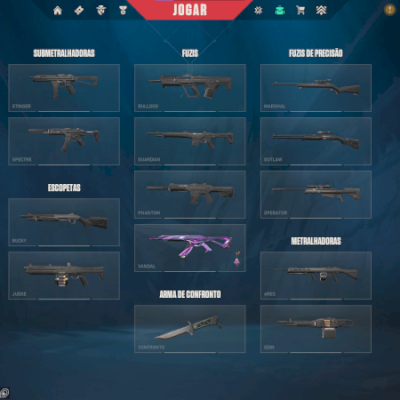 CONTA DE VALORANT, XENOCAÇADOR E ZEROFANG