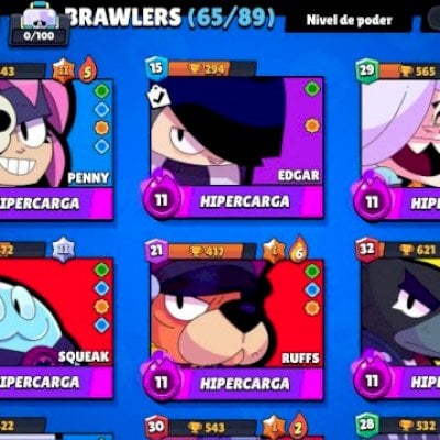 Conta brawl stars 21K
