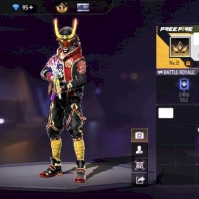 conta com conjunto guerreiro saúva