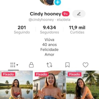 Conta TikTok BR 9.5k seguidores 12k curtidas