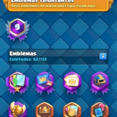 Conta de Clash Royale com 10k de troféus