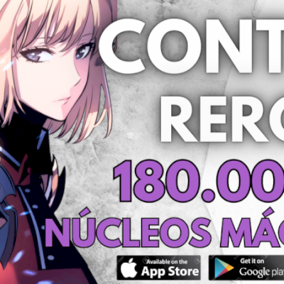 Solo Leveling: Arise - Contas Rerroll com 180 Mil Núcleos Mágicos