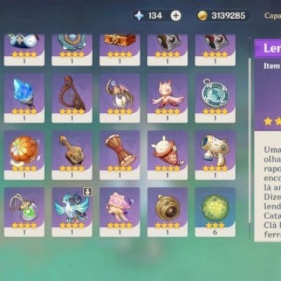 Vendo conta de genshin impact