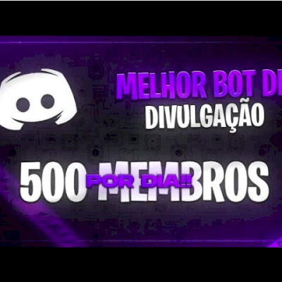 Bot De Divulgação Em Massa Para Discord - 100% Funcional