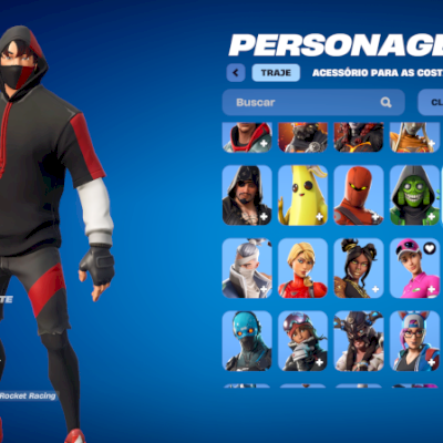 Conta Fortnite s05 cap 1 300 skin+