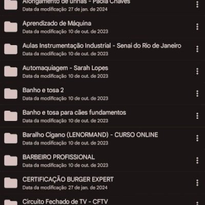 CURSOS PROFISSIONALIZANTES!