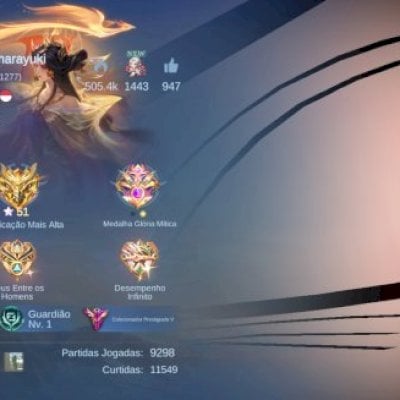 Conta Colecionador Prestígiado V