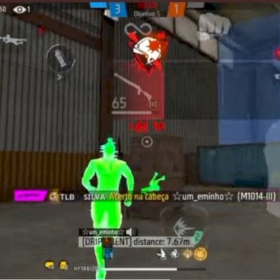 Holograma verde