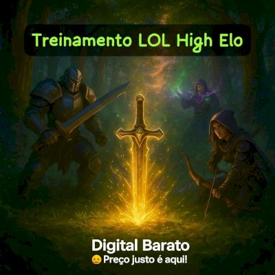 Ebook Treinamento High Elo (League Of Legends)🕹️🤓