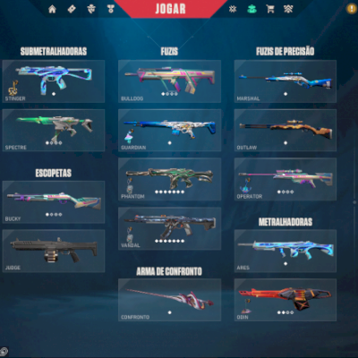 Conta Valorant - Ouro 1 - 560 reais gastos