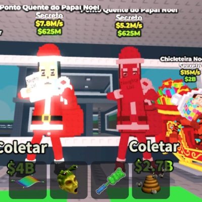 Roube um brainrot, RARIDADE! Santa Hotspot (Cursed) 5.2m/s