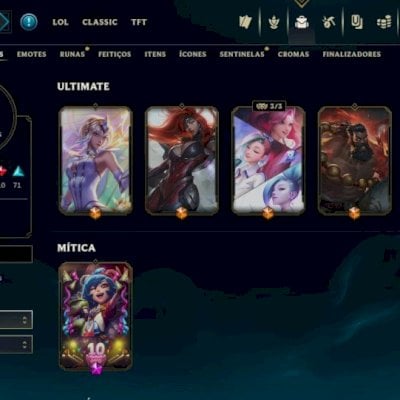 Conta Riot Completa Pc + Wild Rift R$ 1.017 Investidos