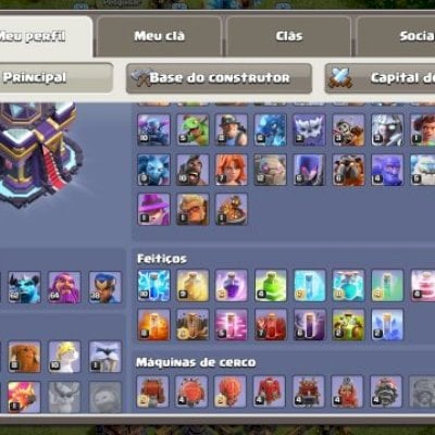 CV 15 Full + Clan LVL 11 em Promoção !!!