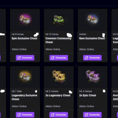 ALBION ONLINE TWITCH DROPS - EM PROMOÇÃO!