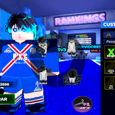 CONTA BLUE LOCK RIVALS RARA