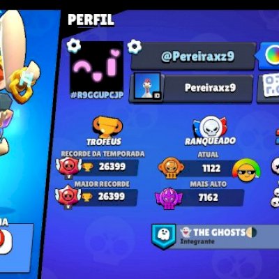 Conta com 26 mil troféus