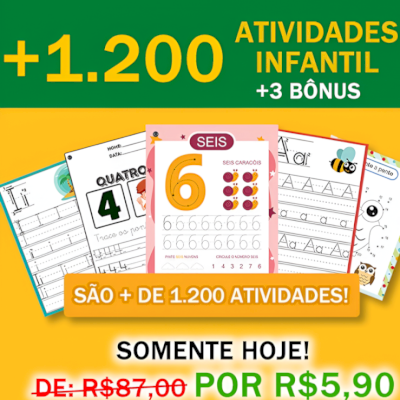 +1200 Atividades Infantil