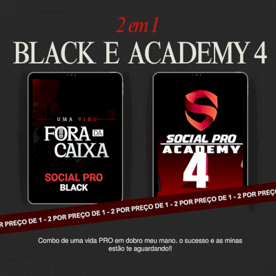 Social Pro Black + Social Pro 4