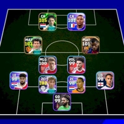 Efootball mobile contas