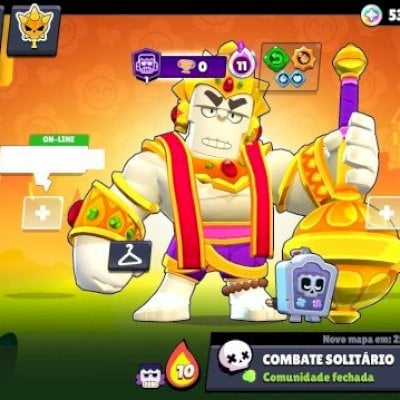 Conta com 31 brawlers Full nível 11 e 233 skins sendo várias raras, Full acesso!