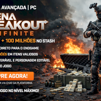 Arena Breakout Infinite PC LVL 30 | +100M Stash | Full Acesso