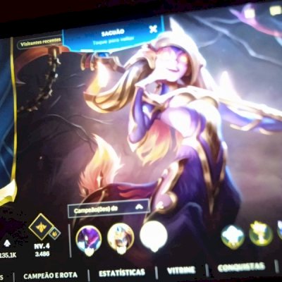 Conta Wild Rift LvL 75 elo máximo Dima 3 + skins