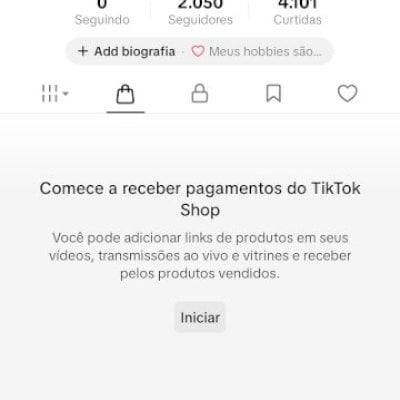 conta com shop ativo
