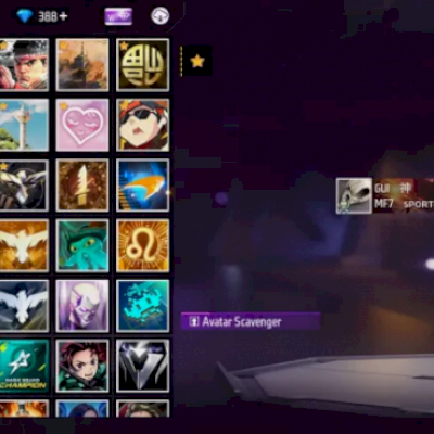 vendo conta de free fire gemada