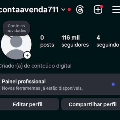 CONTA INSTAGRAM COM 116K DE SEGUIDORES