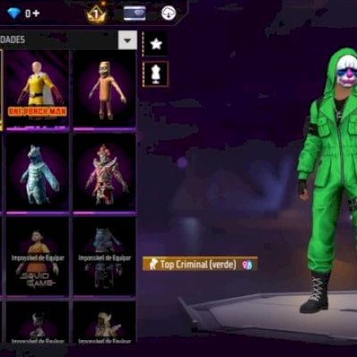 Conta de 2017, com varias skins, armas, asa deltas, gelos é com a desert dourada