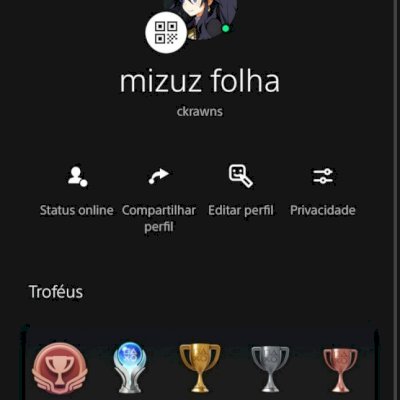 Conta Ps4 Nivel 266, 13 Platinas