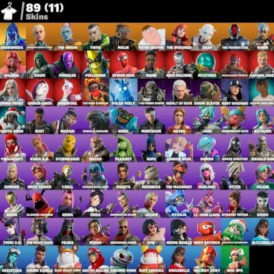 Conta Fortnite >> 89 Skins, Andromeda, Spider-Man, Lennox e+ Entrega Automatica!