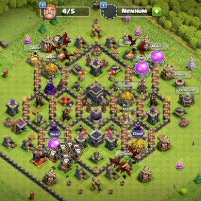 Conta COC CV9 semi full | FULL ACESSO Supercell ID