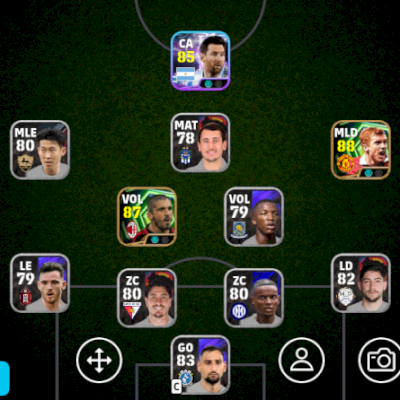 Conta Efootball com Scholes 105 e Gattuso 104