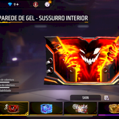 Conta top com todas skin do naruto e rampage