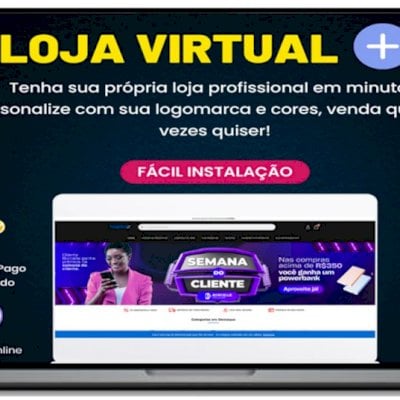 Loja Virtual Plus 2024 - WordPress Instalação Fácil