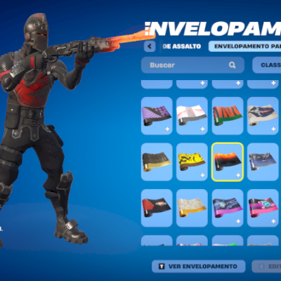 CONTA FORTNITE RARISSIMA | STW OG | BLACK KNIGHT | TUBARÃO MAKO