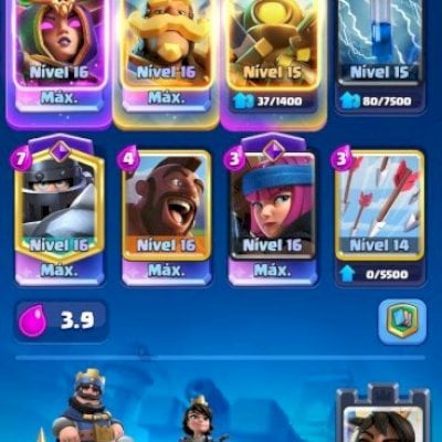 Conta de Clash Royale TOP - 4 mil gemas