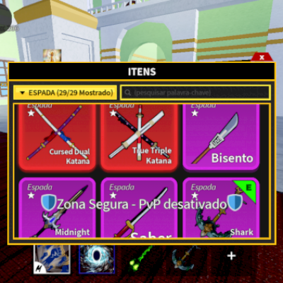 Conta de blox fruits