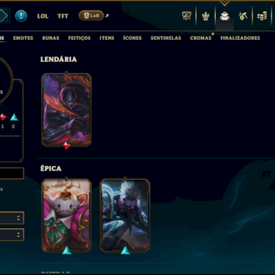 Esmeralda 4 com 55 Champs e 8 Skins