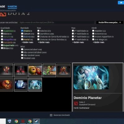 VENDO CONTA DOTA 2 IMORTAL 6K MMR 12K DE CONDUTA ( VARIOS ITENS EXCLUSIVOS )